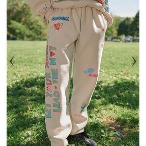 Mayfair x @iscreamcolour Angel Numbers Cloud Sweatpants - S/M - NWT